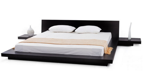 The low king size bed pictured above is the Fujian Modern Platform Bed ...